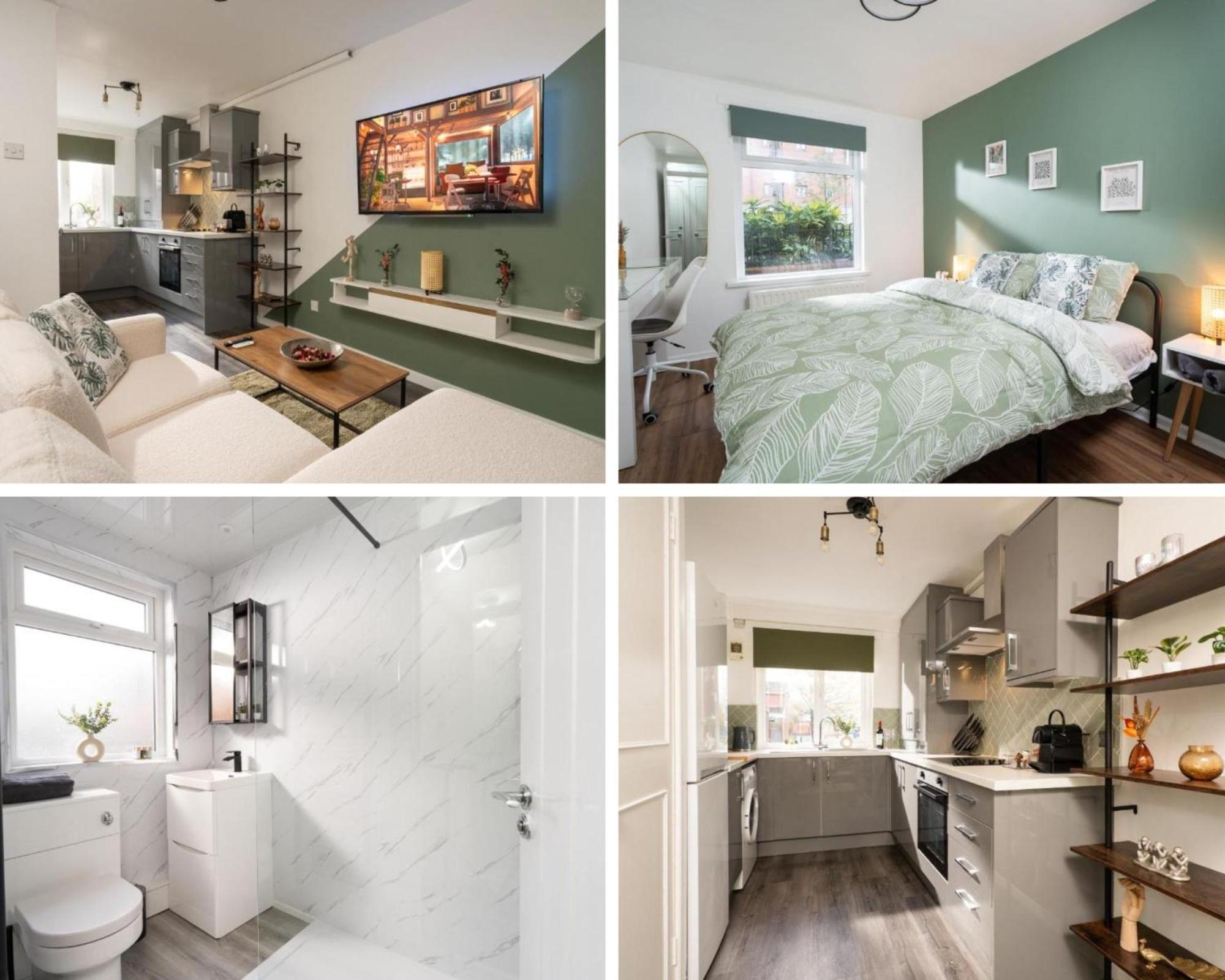 Vibe Haven - Modern 2 Bed With High Speed Wi-fi Apartamento